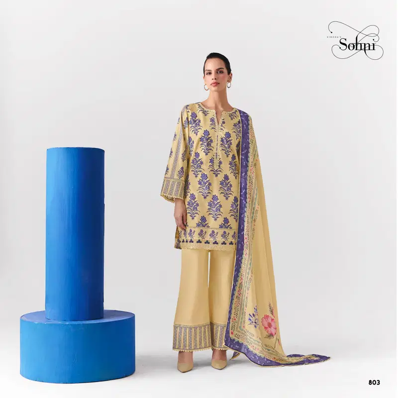 Kimora Sohni Cobalt Vol 73 Digital Printed Salwar Kameez Collection