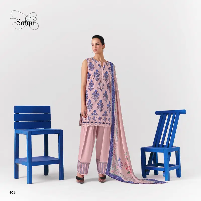 Kimora Sohni Cobalt Vol 73 Digital Printed Salwar Kameez Collection