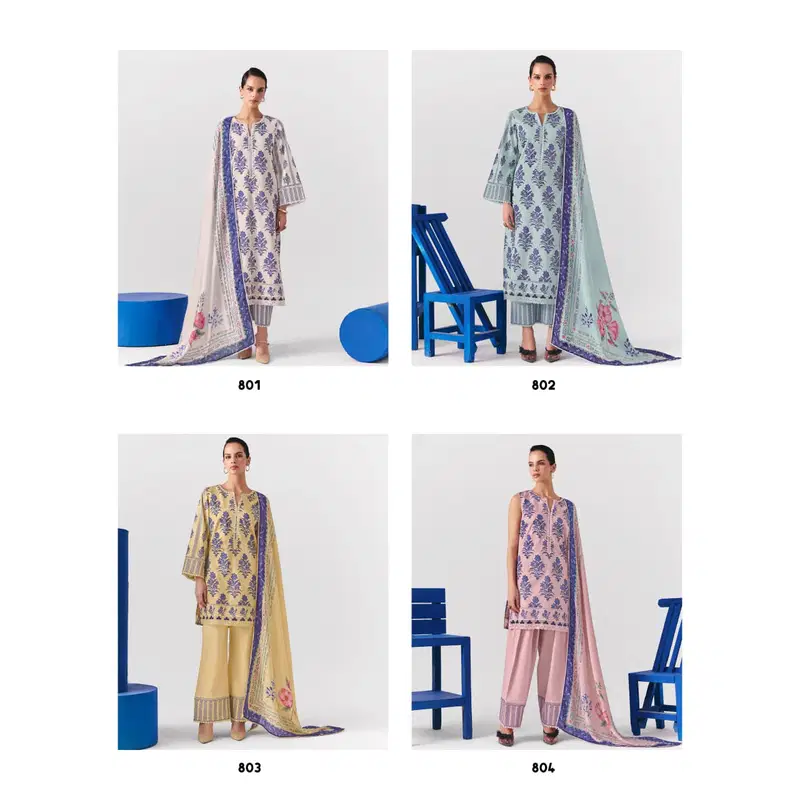 Kimora Sohni Cobalt Vol 73 Digital Printed Salwar Kameez Collection