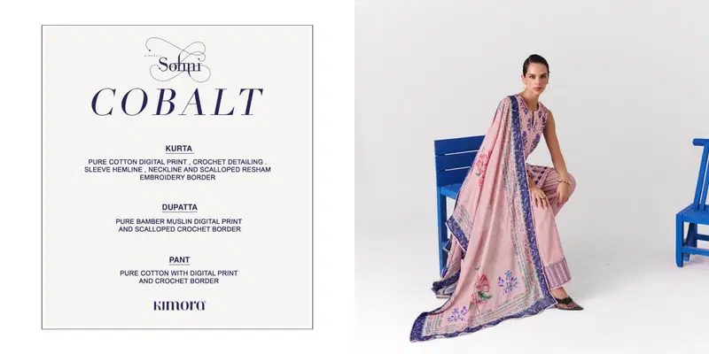 Kimora Sohni Cobalt Vol 73 Digital Printed Salwar Kameez Collection