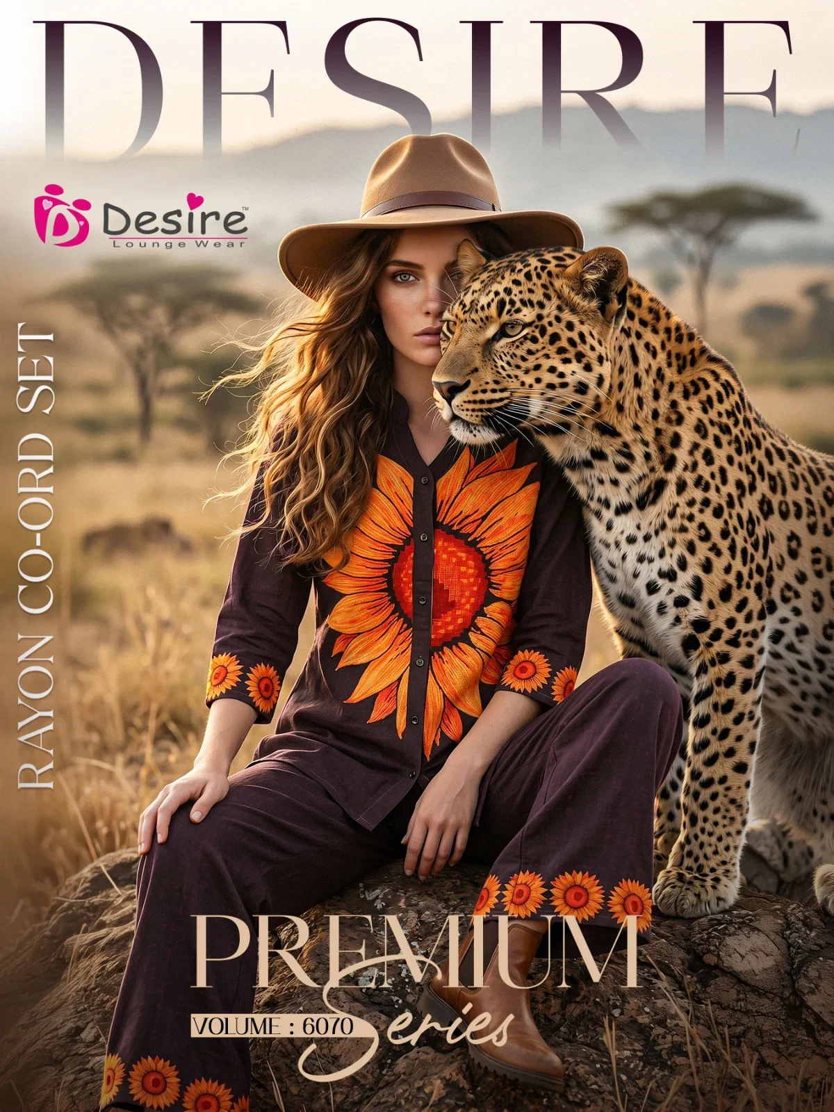 Desire Premium Vol 6070 Rayon Printed Co Ord Set Collection