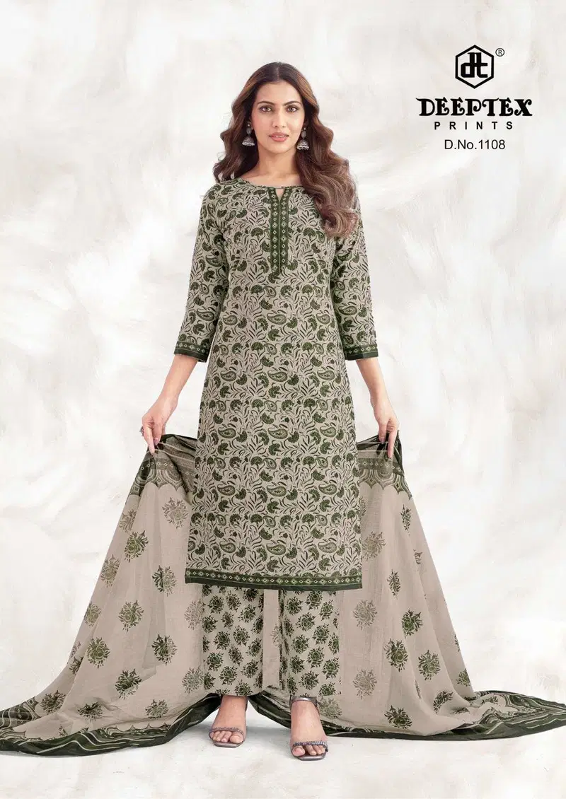 Deeptex Prints Aaliza Vol 11 Readymade Cotton Printed Kurti Set Collection