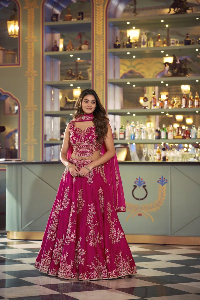 Taraa L 1463 Nysa Thread Embroidered Designer Lehenga Choli