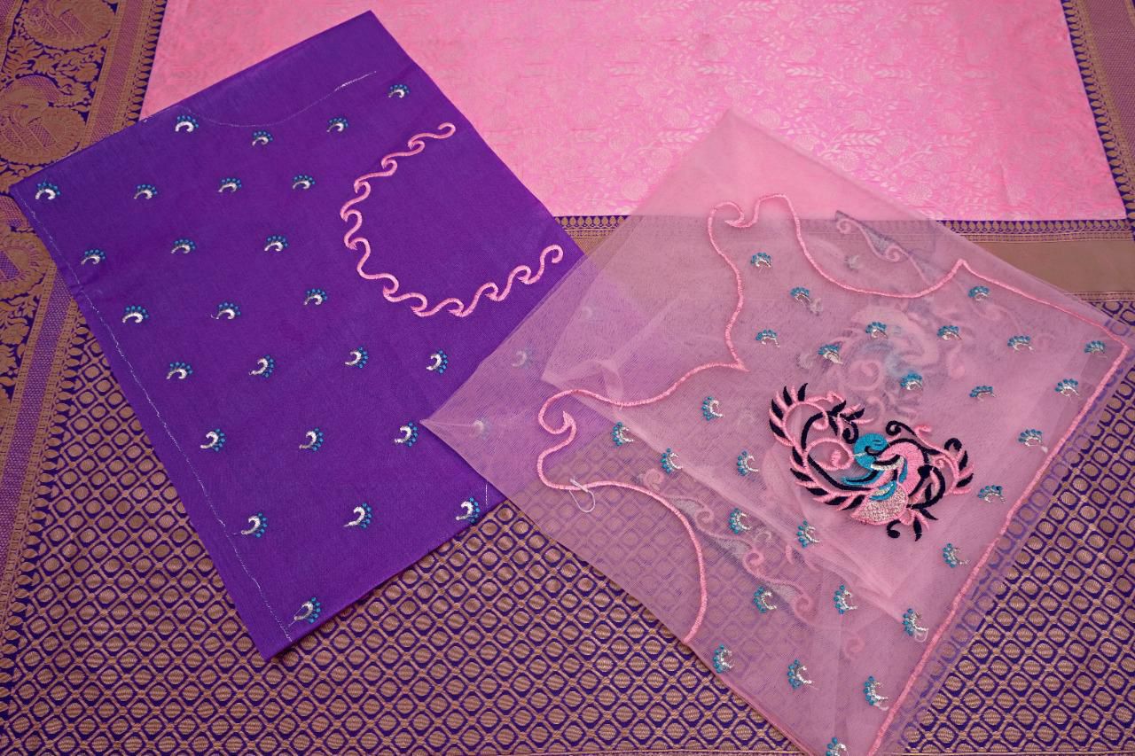 Soft Silk 3057 Lichi Silk Jacquard Worked Saree Collection