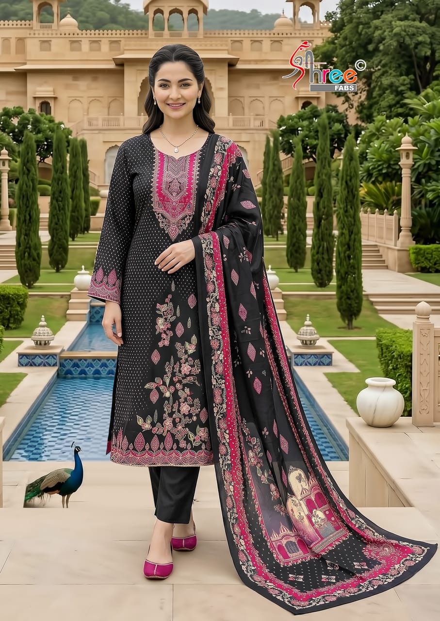 Shree Kt 362 Viscose Muslin Digital Printed Salwar Kameez