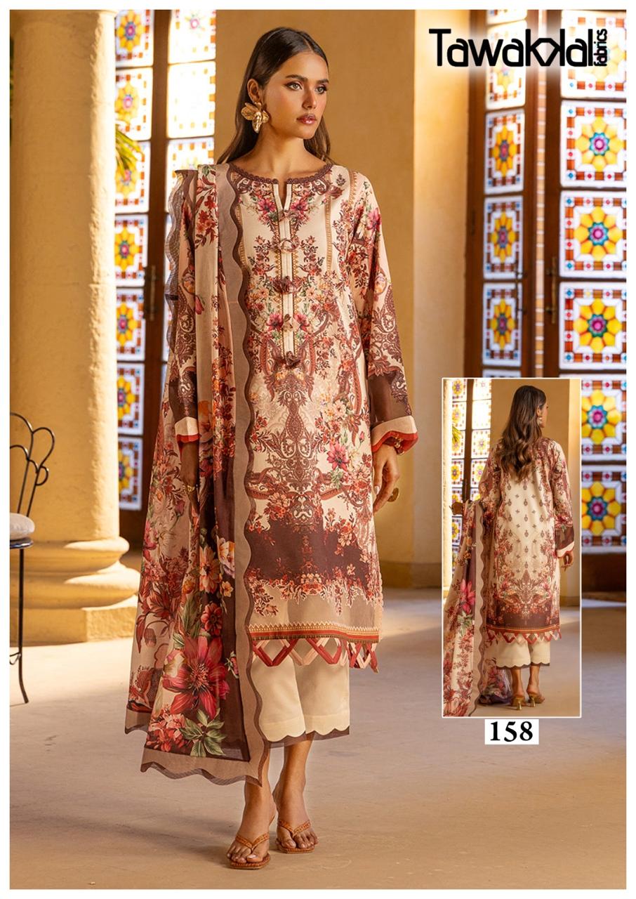 Tawakkal Gulaal Vol 16 Readymade Cotton Karachi Kurti Set Collection