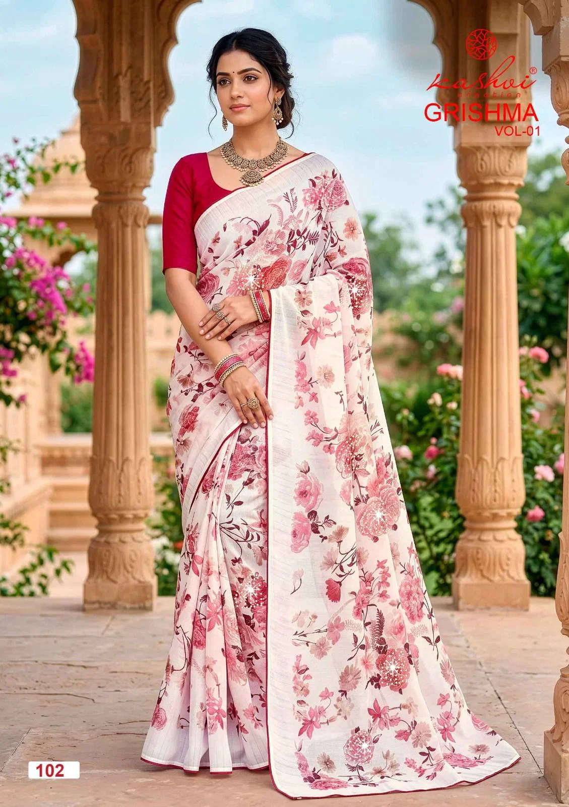 Kashvi Garishma Vol 1 Georgette Printed Saree Collection