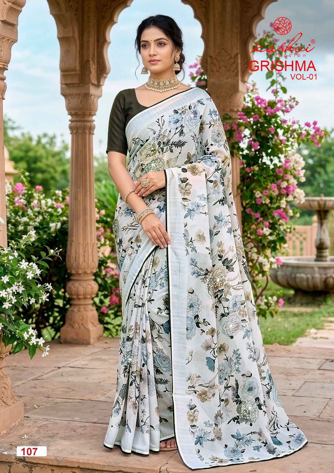 Kashvi Garishma Vol 1 Georgette Printed Saree Collection