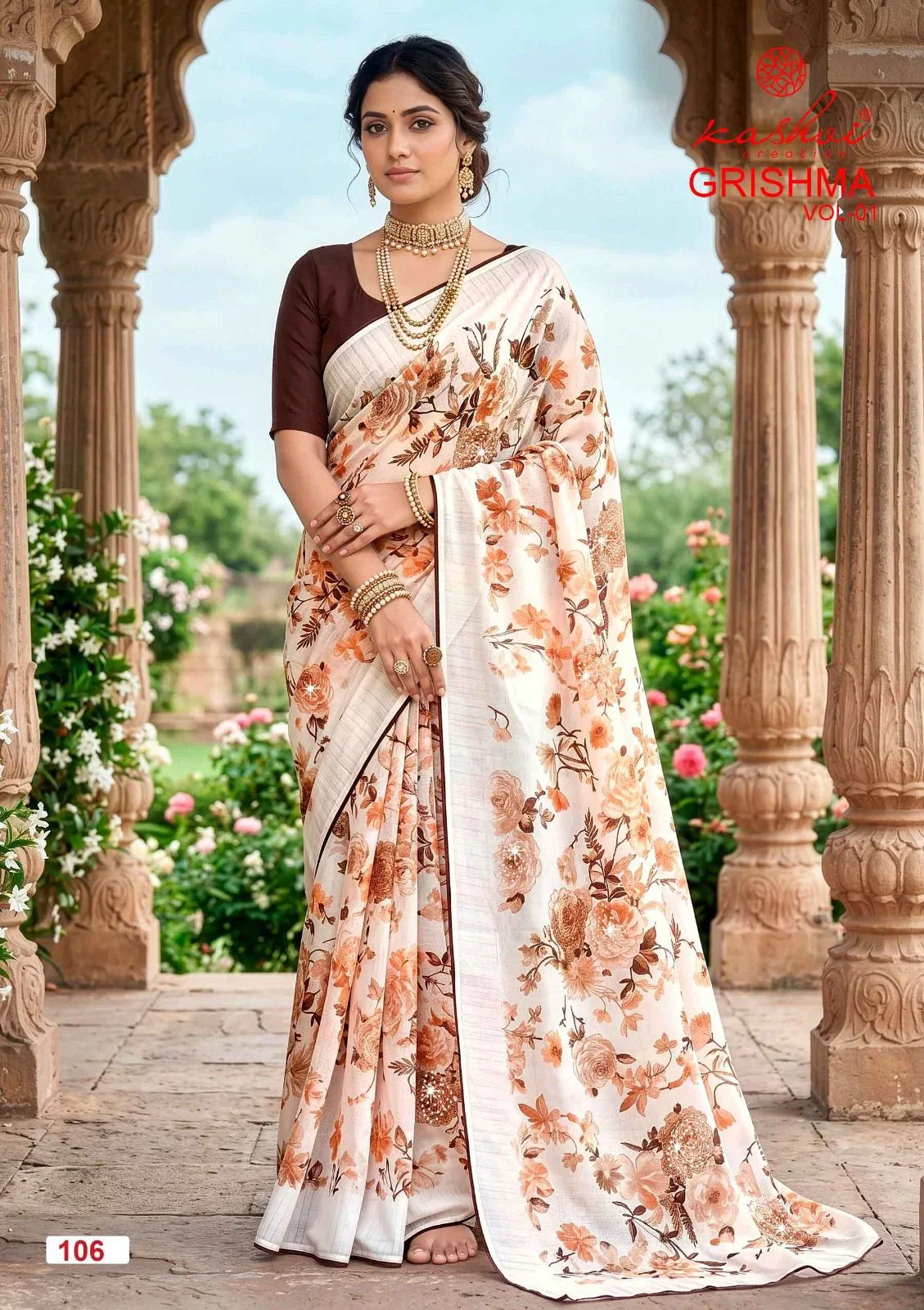 Kashvi Garishma Vol 1 Georgette Printed Saree Collection