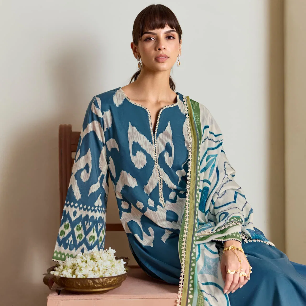 Kimora Sohni Ikat Vol 77 Lawn Cotton Digital Printed Salwar Kameez