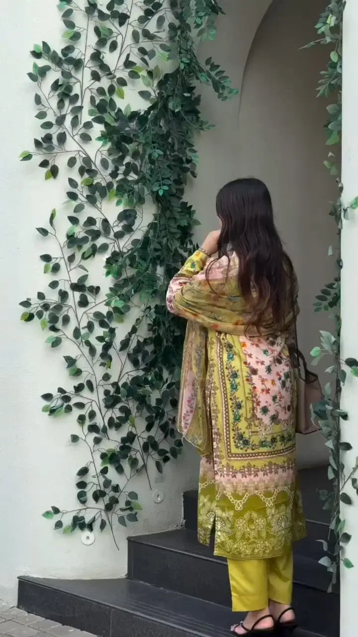 Yd 070 Cotton Dupatta Heavy Cotton Printed Pakistani Salwar Kameez