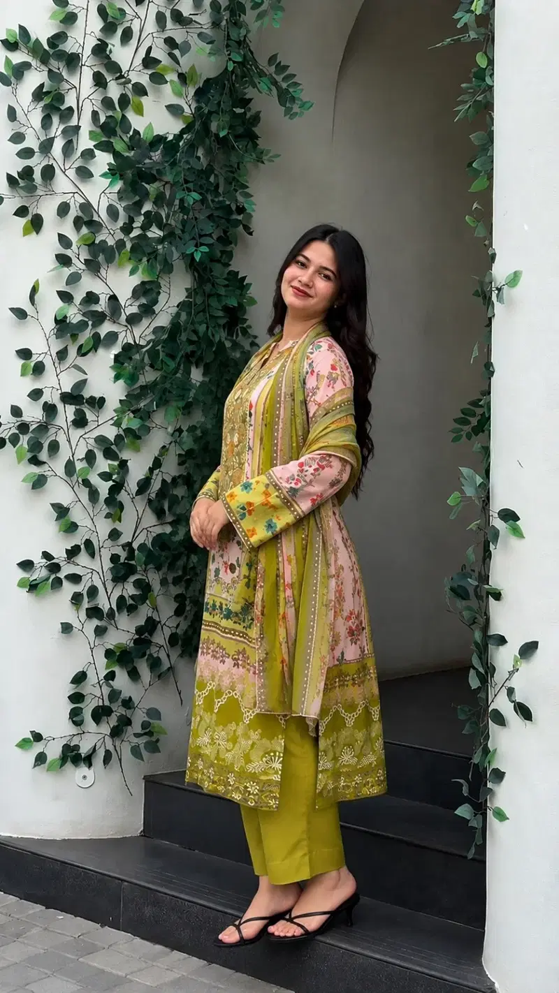 Yd 070 Cotton Dupatta Heavy Cotton Printed Pakistani Salwar Kameez