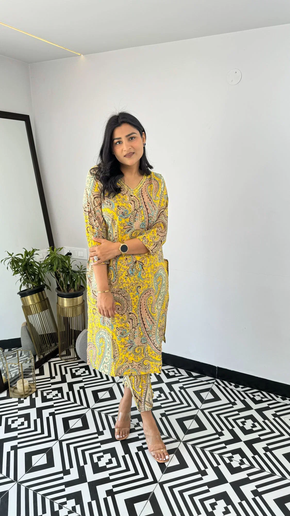 Dhruvi 456 Viscose Printed Kurti With Bottom Collection