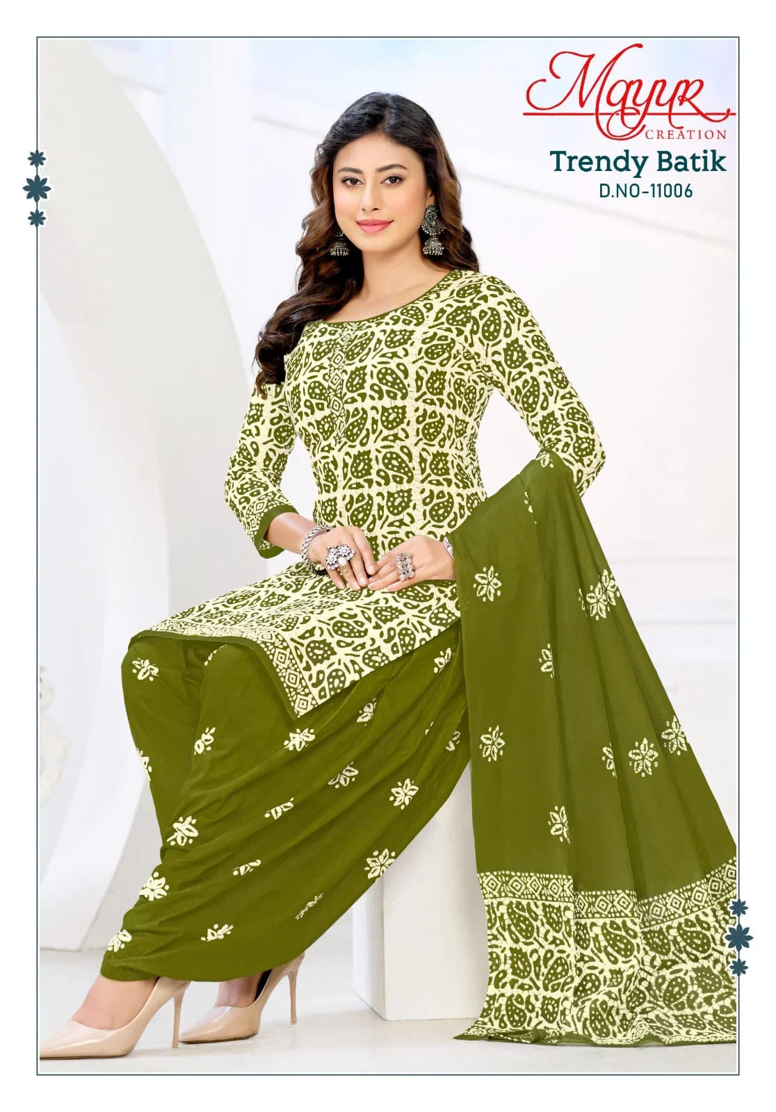 Mayur Trendy Batik Vol 11 Pure Cotton Printed Dress Material Collection