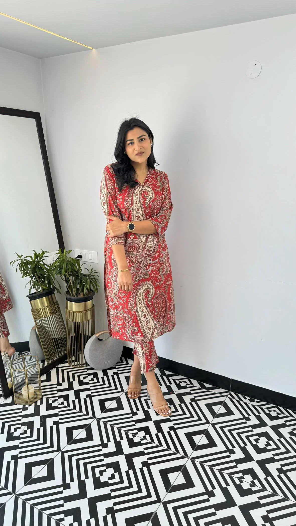 Dhruvi 458 Viscose Printed Kurti With Bottom Collection
