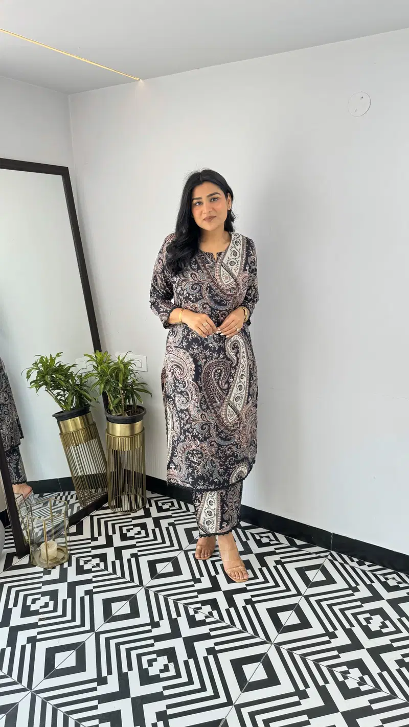 Dhruvi 457 Viscose Printed Kurti With Bottom Collection