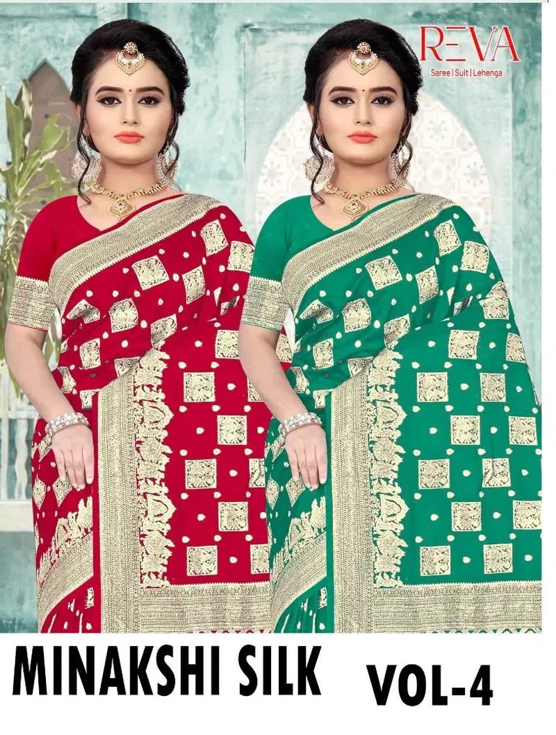 Minakshi Silk Vol 4 Pure Banarasi Silk Saree Collection