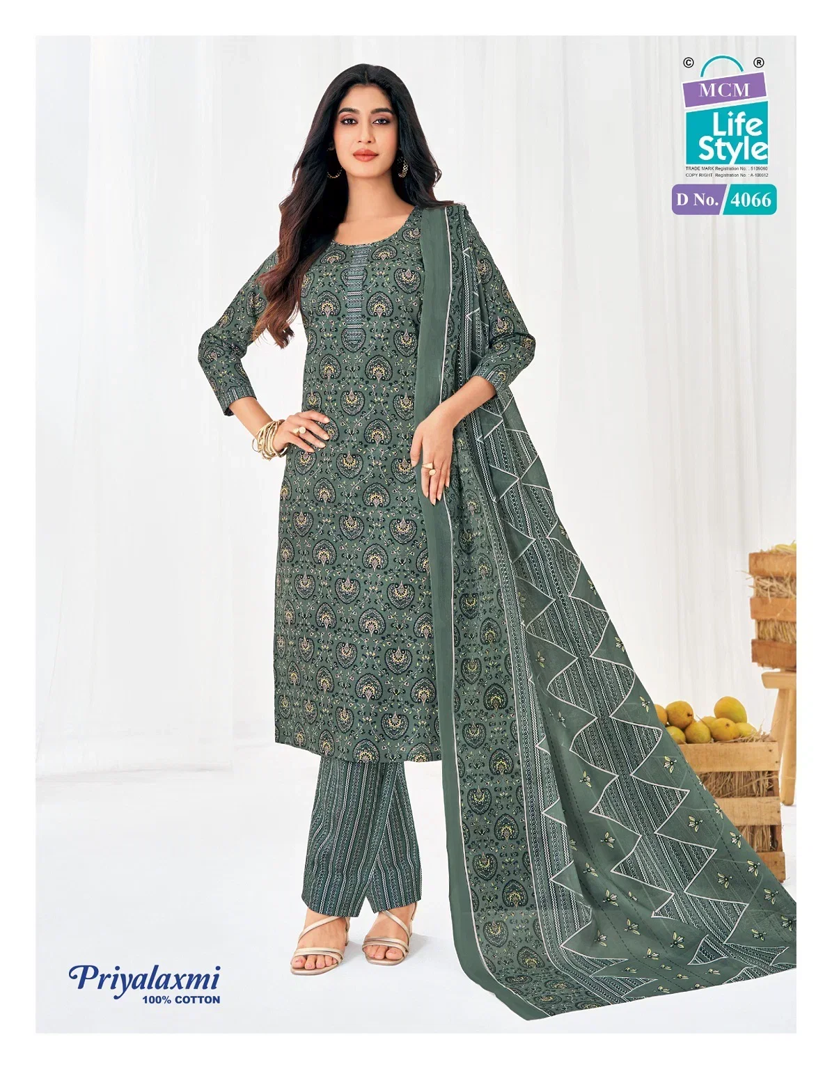 Mcm Priyalaxmi Vol 40 Readymade Cotton Printed Kurti Pant With Dupatta