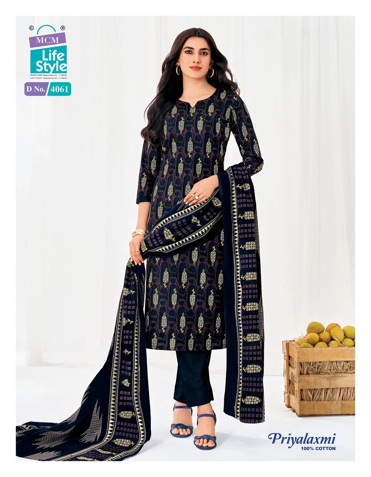 Mcm Priyalaxmi Vol 40 Readymade Cotton Printed Kurti Pant With Dupatta