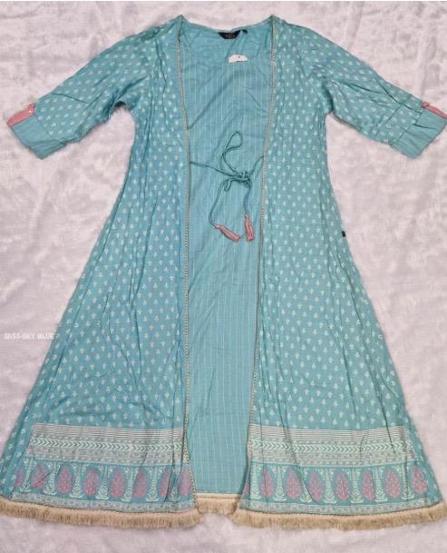 Lekha Sal 36 Rayon Summer Prints Long Kurti