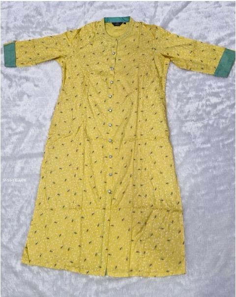 Lekha Sal 36 Rayon Summer Prints Long Kurti