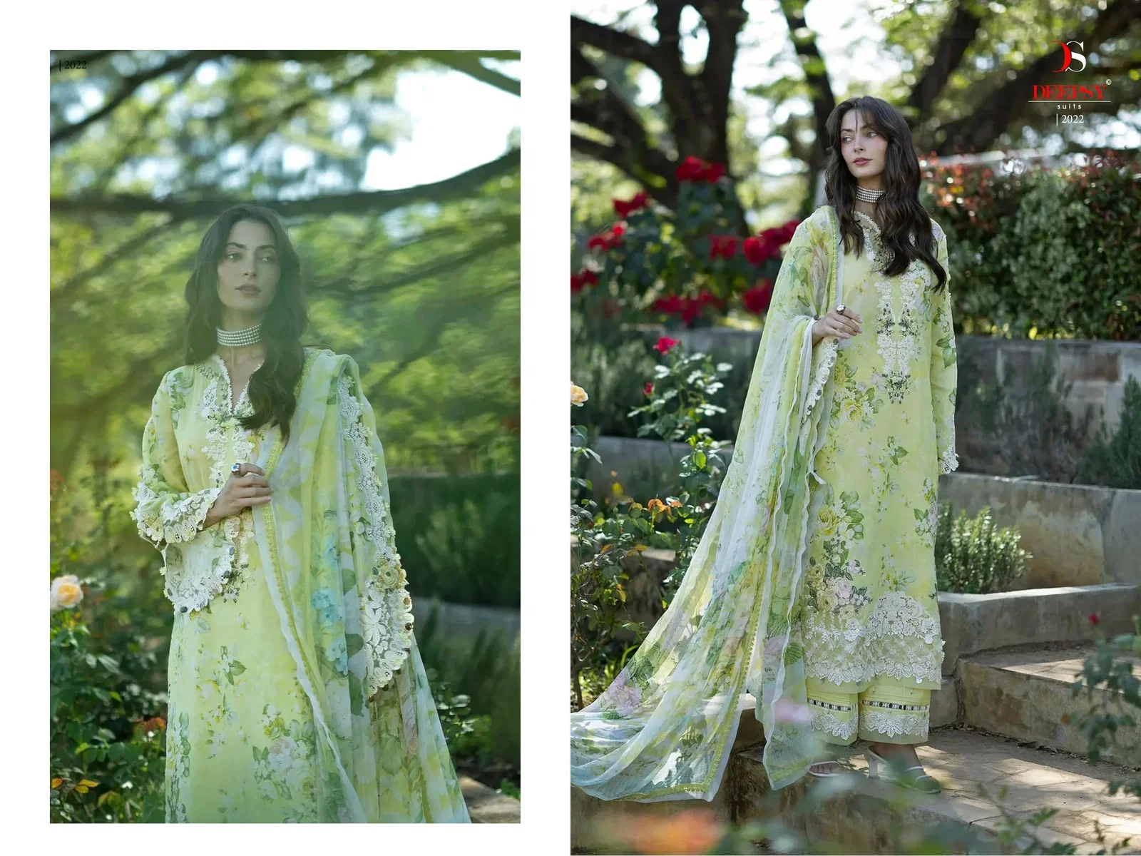 Deepsy Elaf Premium Signature Vol 2 Chiffon Dupatta Cotton Salwar Kameez