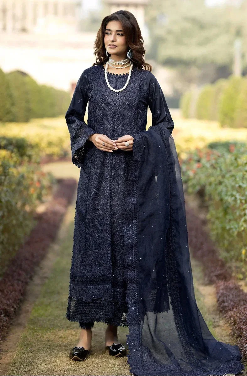 Saniya 7195 A And B Cotton Embroidered Salwar Kameez Collection