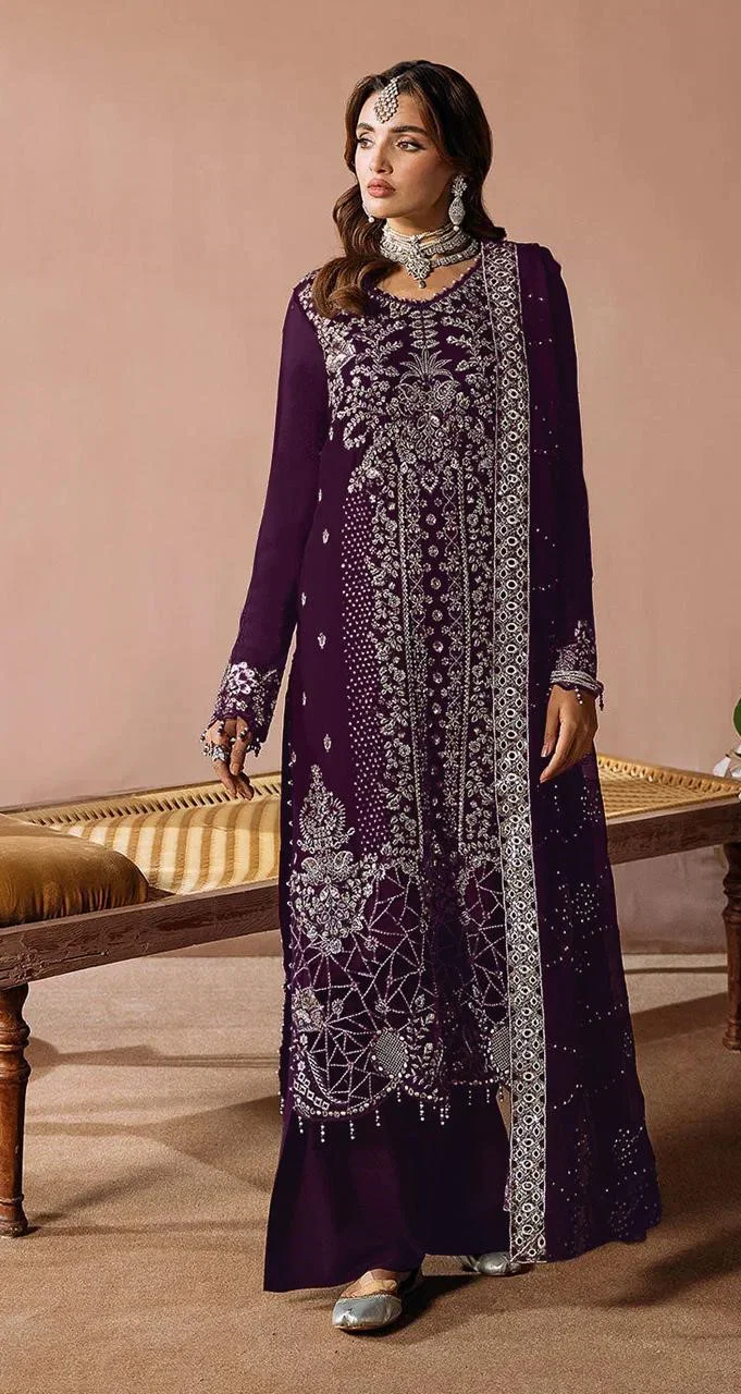 Mah E Rooh 4230 A To D Velvet Embroidered Salwar Kameez Collection