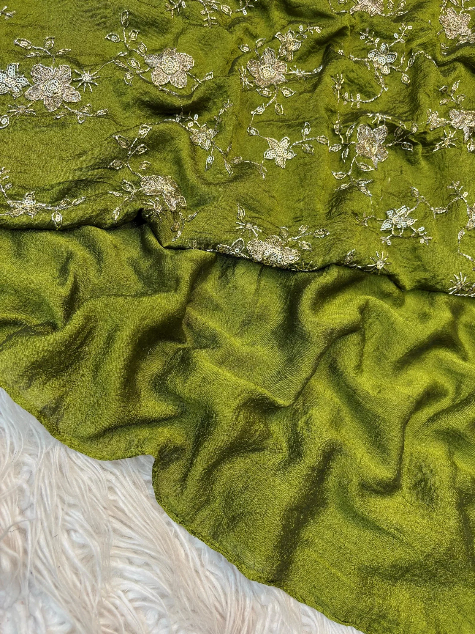 Kc 215 Crush Rangoli Premium Designer Saree Collection