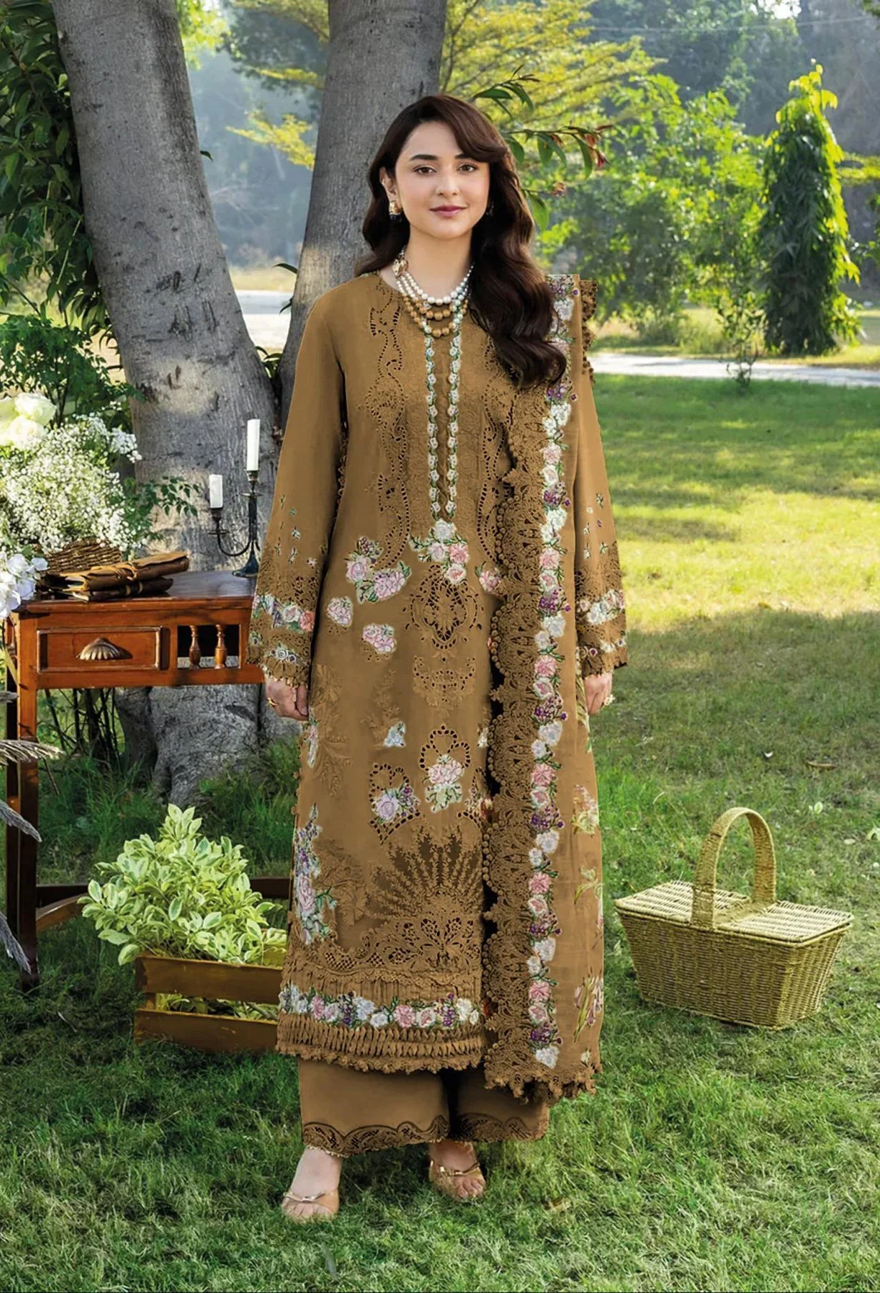 Deepsy Elaf 1726 E To H Cotton Embroidered Salwar Kameez Collection