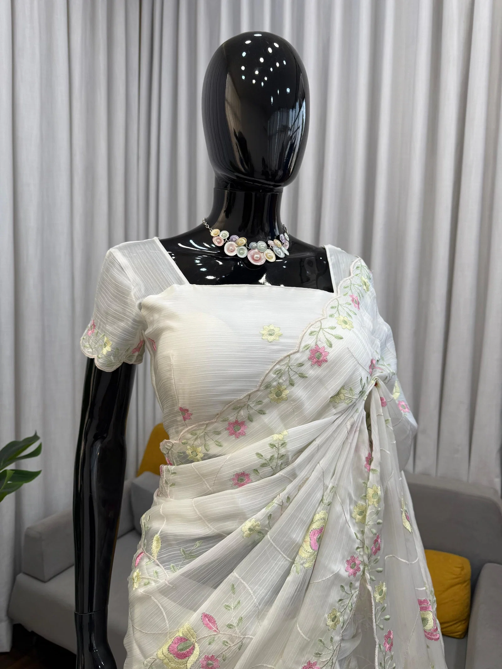 Glory KD 622 Heavy Chiffon Saree