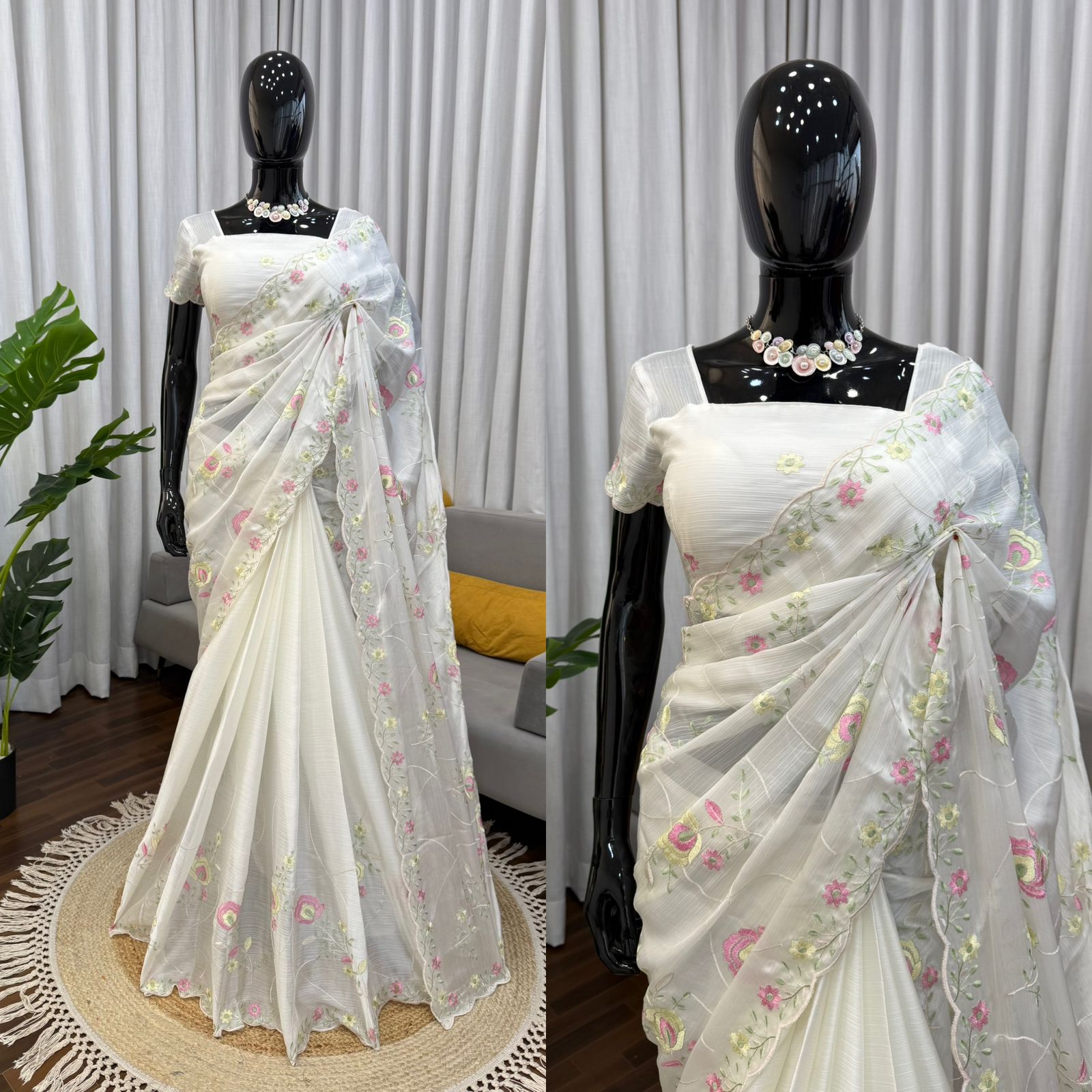 Glory KD 622 Heavy Chiffon Saree