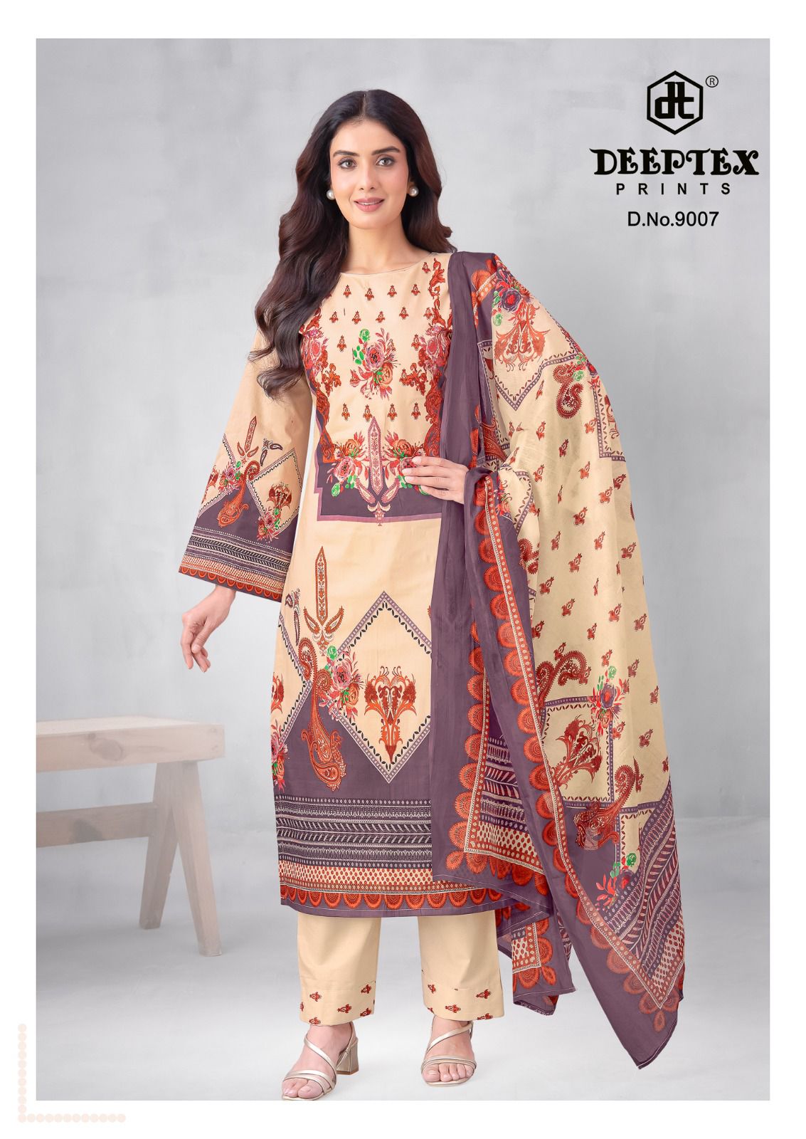 Deeptex Roohi Zara Vol 9 Cotton Printed Fancy Readymade Karachi Dress Collection