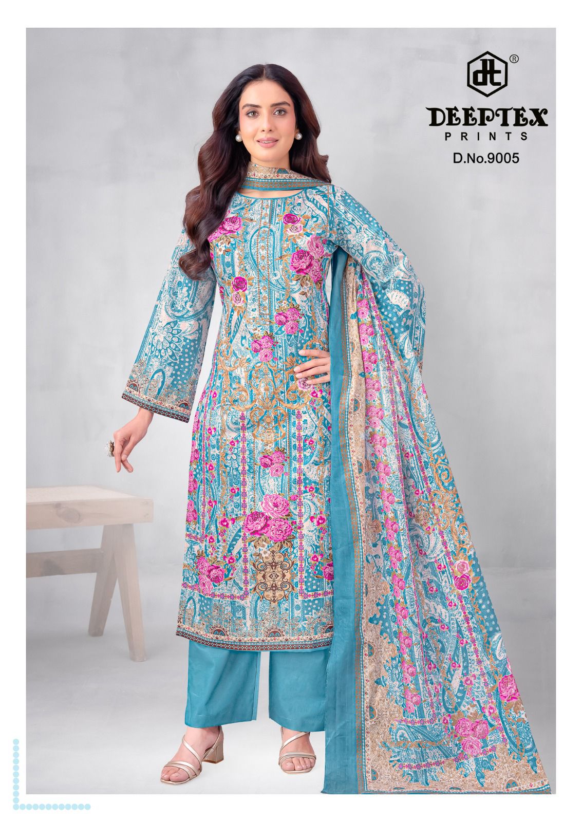 Deeptex Roohi Zara Vol 9 Cotton Printed Fancy Readymade Karachi Dress Collection