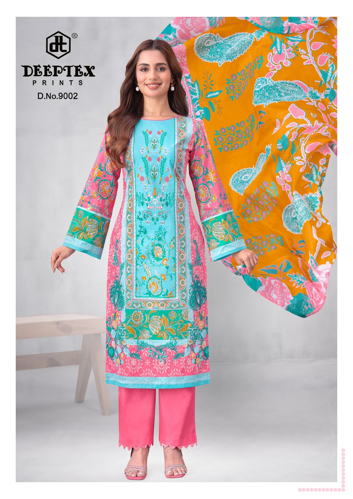 Deeptex Roohi Zara Vol 9 Cotton Printed Fancy Readymade Karachi Dress Collection
