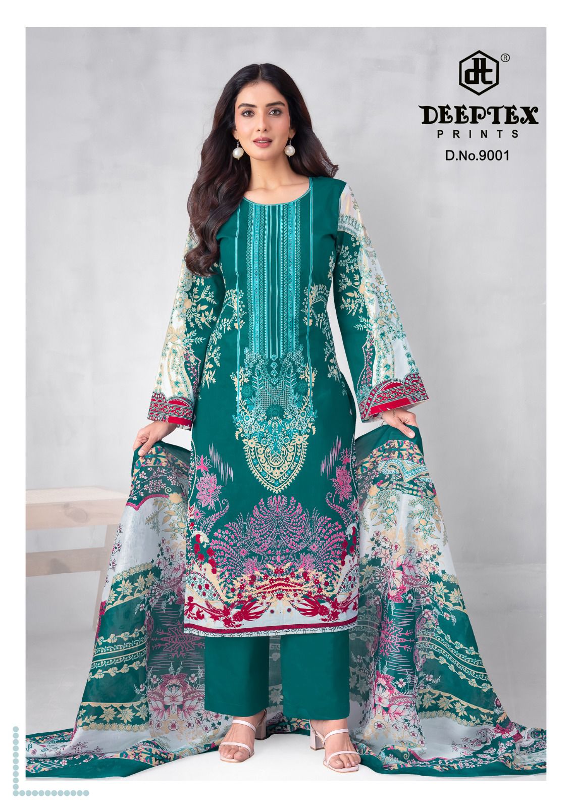 Deeptex Roohi Zara Vol 9 Cotton Printed Fancy Readymade Karachi Dress Collection