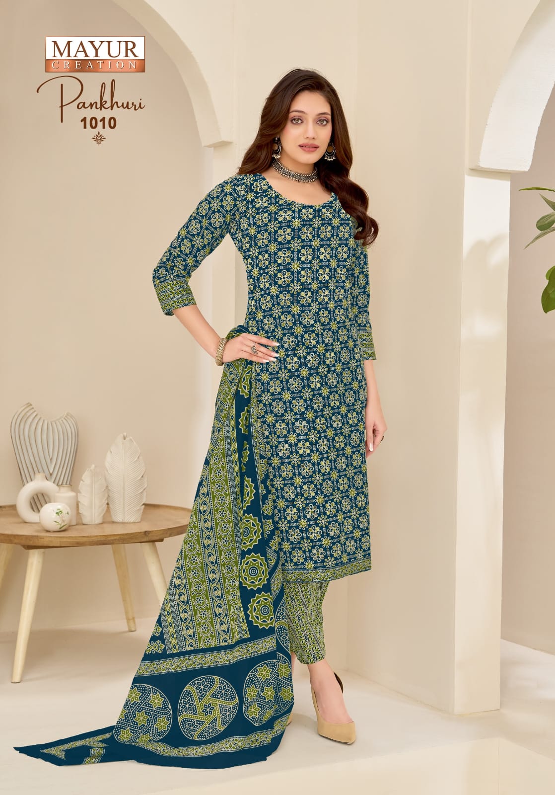 Mayur Pankhuri Vol 1 Pure Cotton Printed Dress Materials Collection