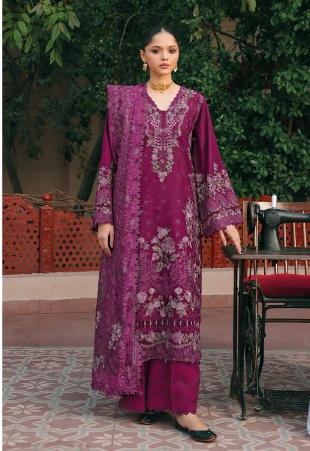Deepsy Elaf Premium Luxury Vol 4 Lawn Cotton With Embroidered Salwar Kameez