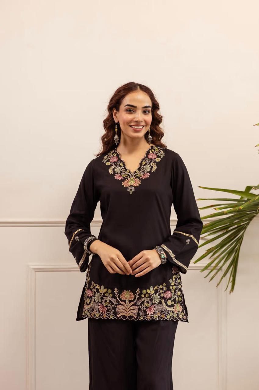 Lekha SC 104 Cotton Embroidery Top With Bottom Collection