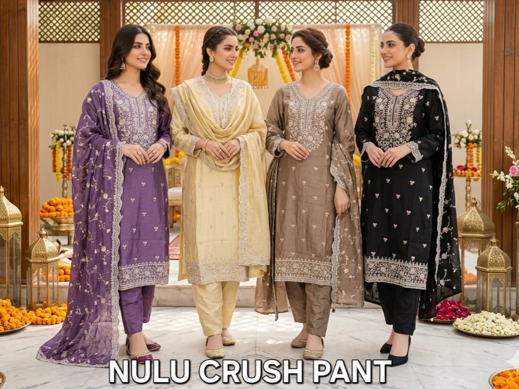 FM Nullu Crush Premium Viscose Blend Readymade Salwar Suits Collection
