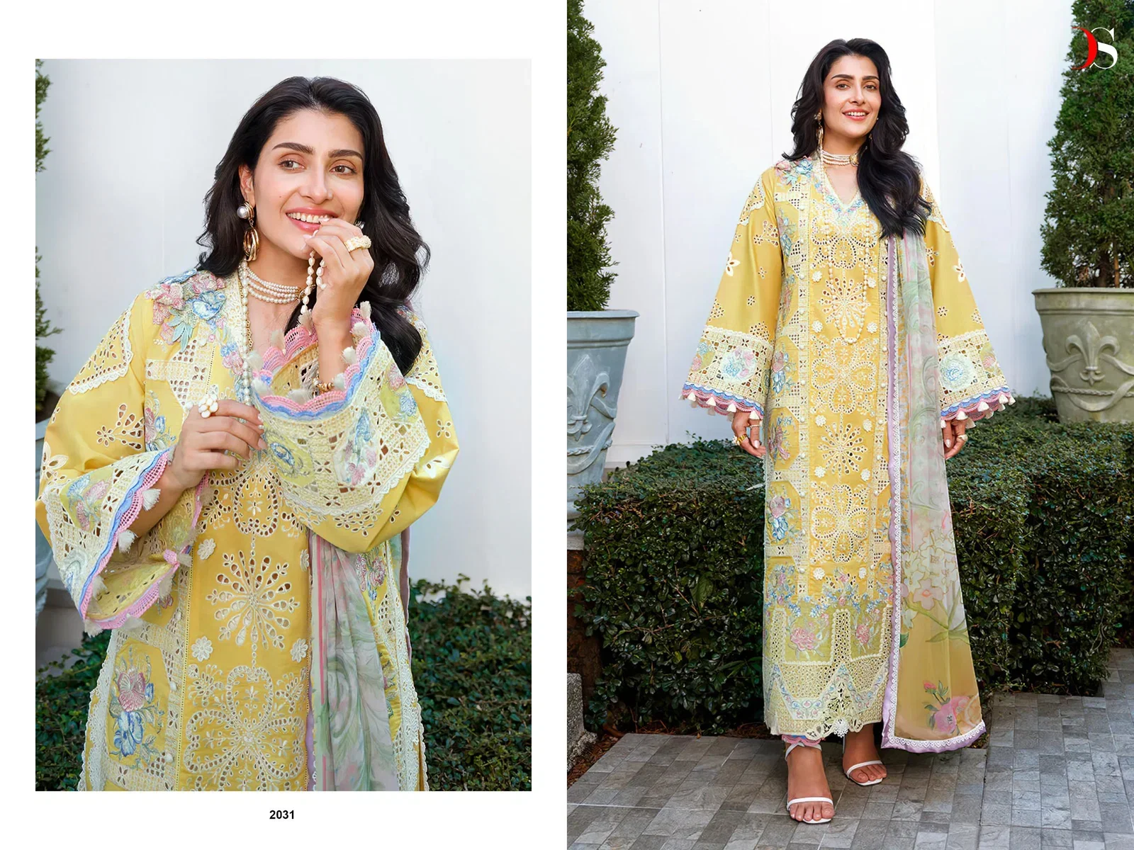 Deepsy Mushq Vol 4 Cotton Dupatta Cotton Embroidered Salwar Kameez