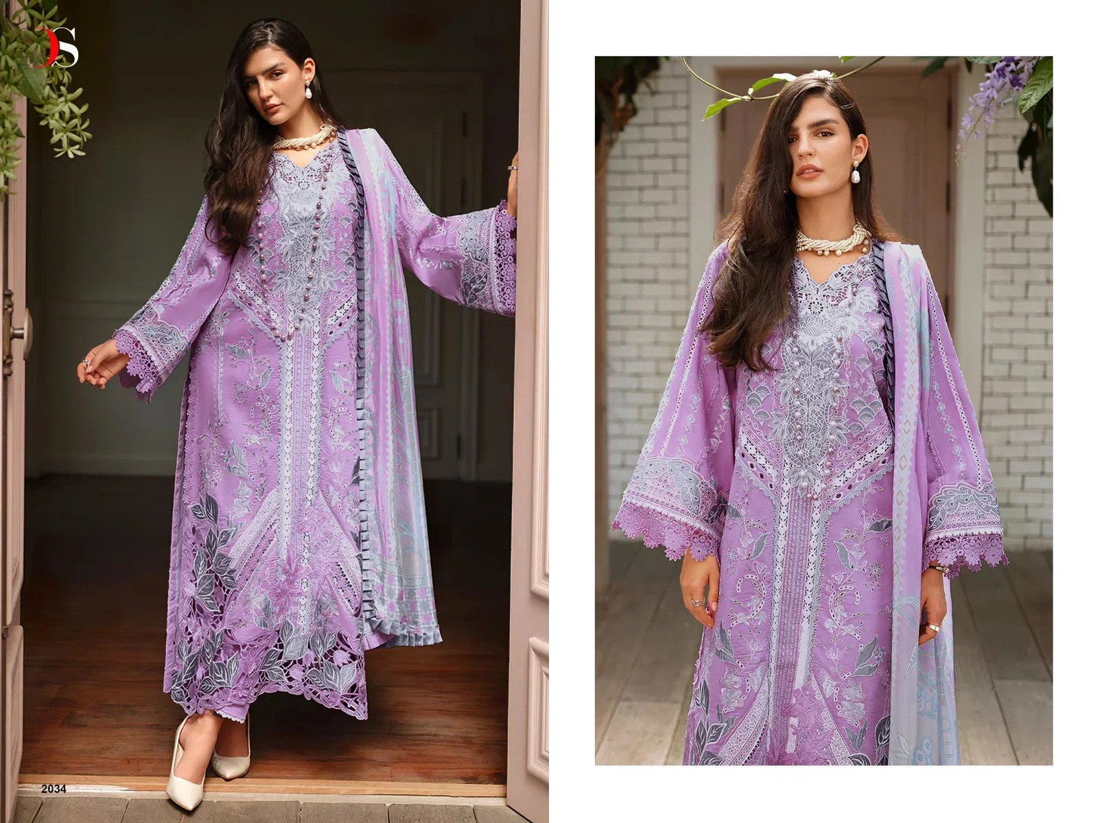 Deepsy Mushq Vol 4 Cotton Dupatta Cotton Embroidered Salwar Kameez