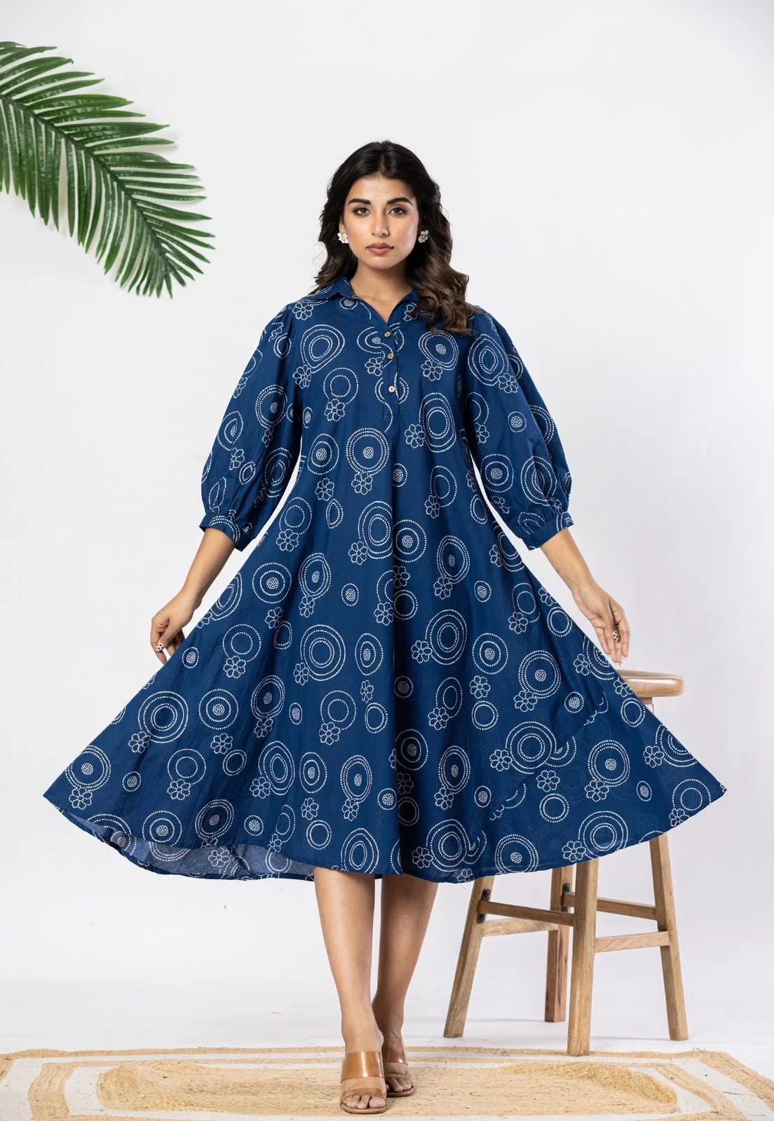 Naisha K 1017 Cotton Printed One Piece Collection