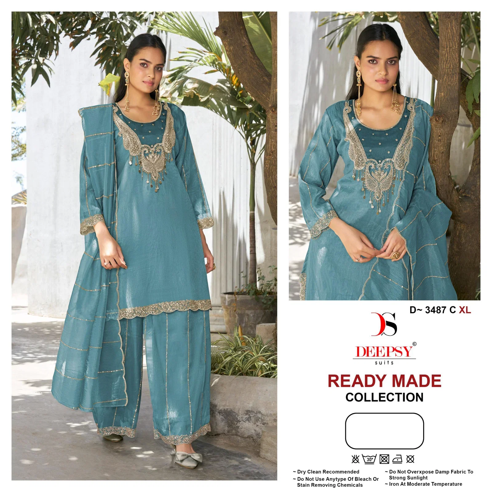 Deepsy D 3487 Salsa Silk Beats Worked Salwar Kameez