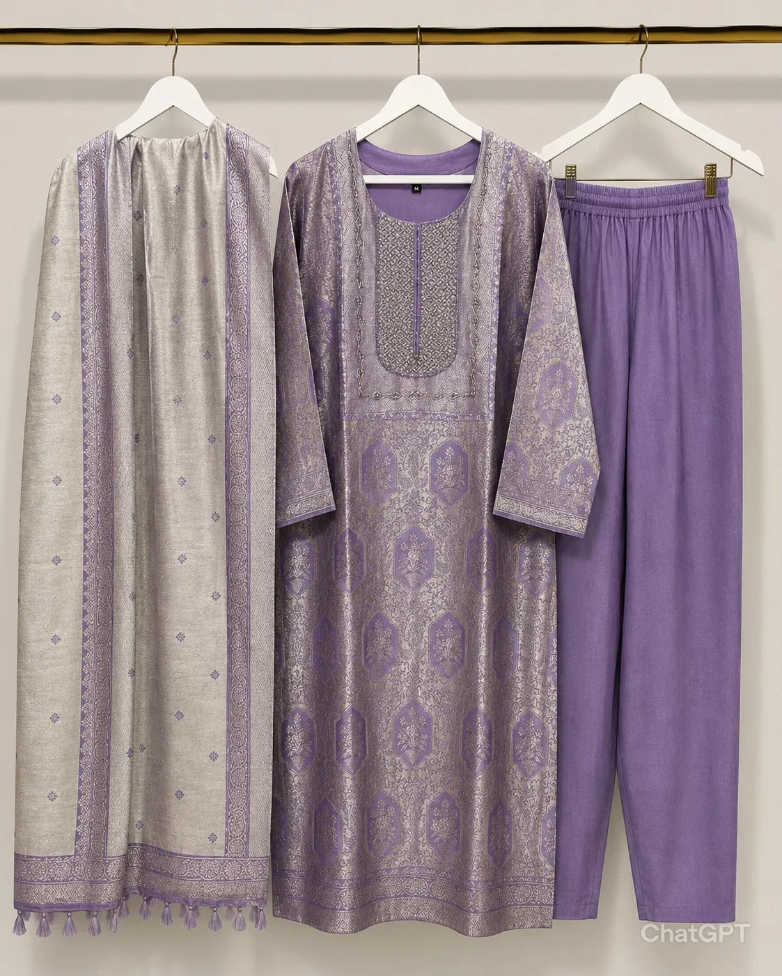 Naisha K 1021 Kanjivaram Silk Kurti With Bottom Dupatta