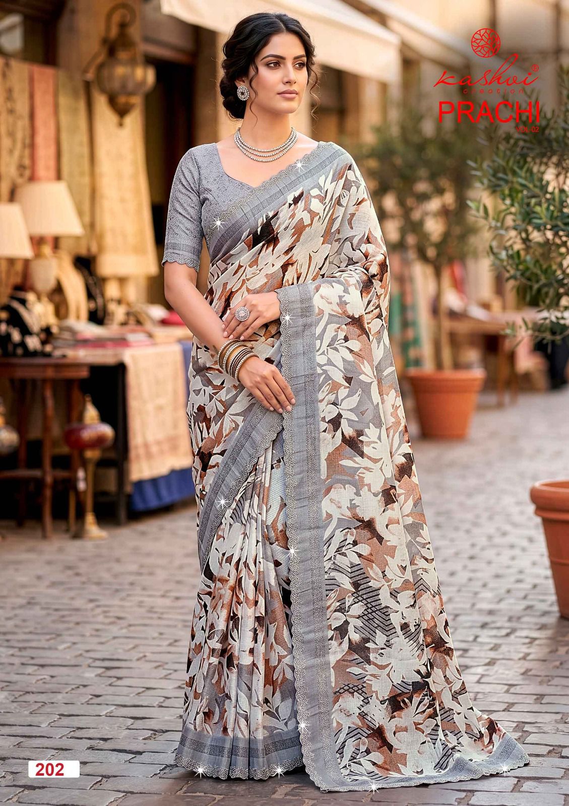 Kashvi Prachi Vol 2 Pc Rimzim With Cutworked Saree