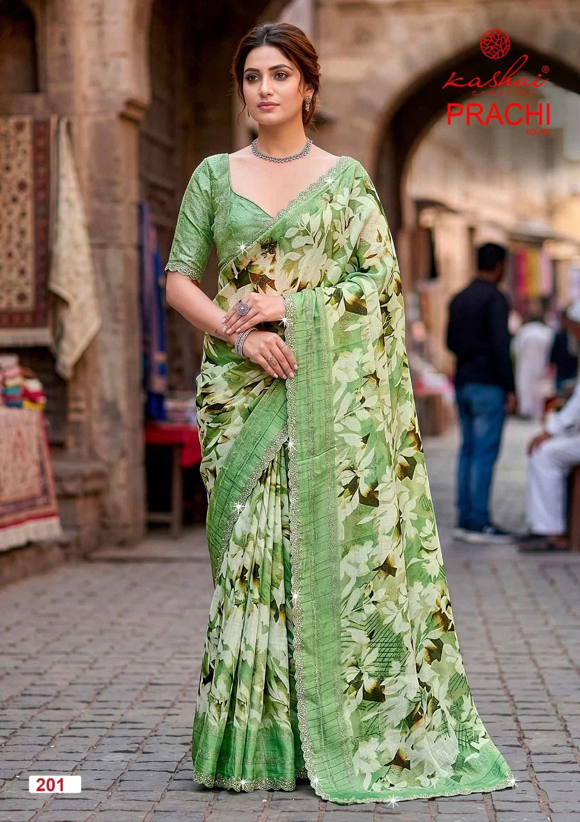 Kashvi Prachi Vol 2 Pc Rimzim With Cutworked Saree