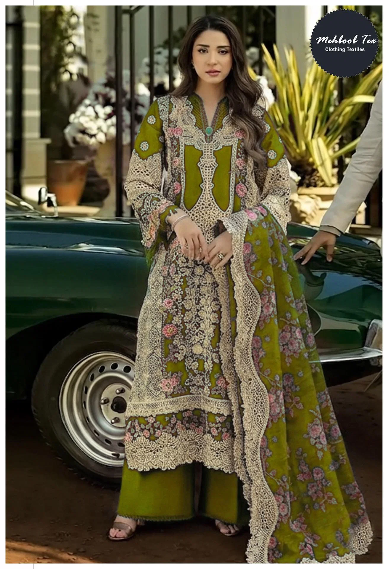 Mehboob Tex Ombre Nx Vol 12 Cambric Cotton Embroidered Salwar Kameez Collection