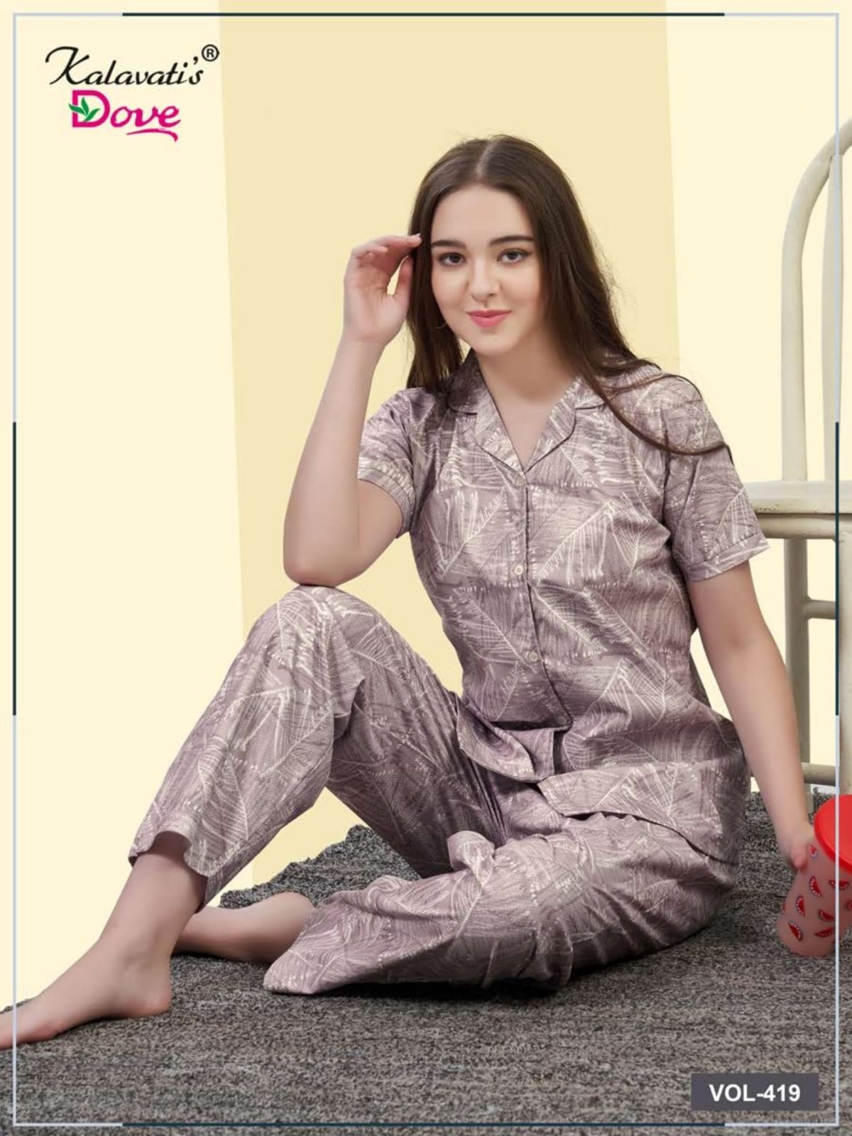 Dnp Vol 419 Imported Fabric NightSuit