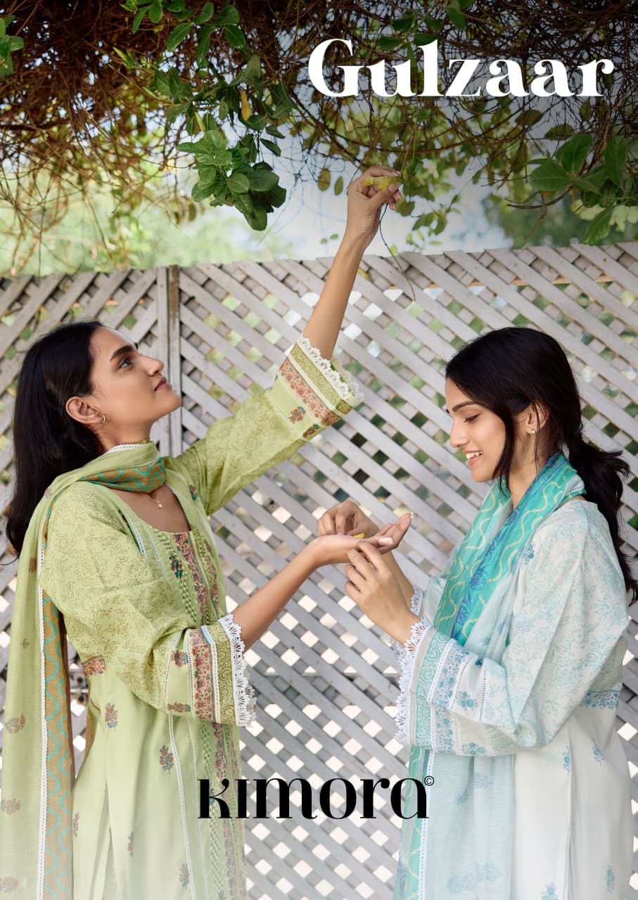 Kimora Gulzaar Vol 87 Cotton Embroidered Salwar Kameez